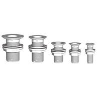 Composite Skin Fitting No Tail Countersunk White 38mm 