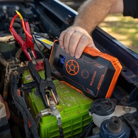 Heavy Duty 2500A Lithium Jump Starter 12000Mah With Tyre Compressor