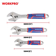 3-Piece Adjustable Wrench Set  6", 8" & 10"