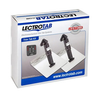 12V Trim Tabs w/LED Control Switch (Short) 9"x 12" 