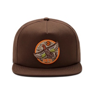 Built For The Wild Duck Flat Brim Hat Dark Brown