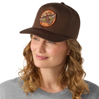 Built For The Wild Duck Flat Brim Hat Dark Brown