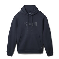 Logo Built For The Wild Fleece Hoodie Navy 