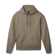 Logo Built For The Wild Fleece Hoodie Taupe