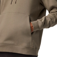 Logo Built For The Wild Fleece Hoodie Taupe