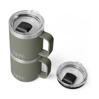 Rambler 10 Oz (296Ml) Ceramic Lined Stackable Mug - Pampa Green