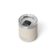 Rambler 10 Oz Stackable Lowball Ceramic Lined With Magslider Lid - Cape Taupe
