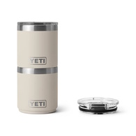 Rambler 10 Oz Stackable Lowball Ceramic Lined With Magslider Lid - Cape Taupe