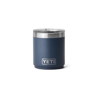 Rambler 10 Oz Stackable Lowball Ceramic Lined With Magslider Lid - Navy 