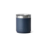 Rambler 10 Oz Stackable Lowball Ceramic Lined With Magslider Lid - Navy 