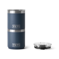 Rambler 10 Oz Stackable Lowball Ceramic Lined With Magslider Lid - Navy 