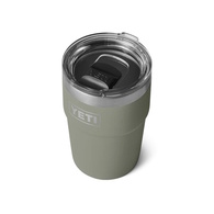 Rambler 16 Oz (473Ml) Stackable Cup With Magslider Lid - Pampa Green