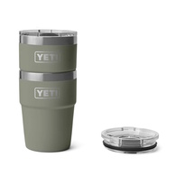 Rambler 16 Oz (473Ml) Stackable Cup With Magslider Lid - Pampa Green