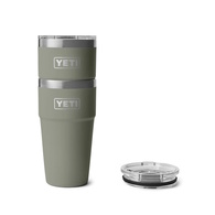 Rambler 20 Oz (591Ml) Stackable Cup With Magslider Lid - Pampa Green