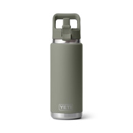 Rambler 26 Oz (769Ml) Straw Bottle - Pampa Green