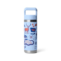 Rambler 18 Oz Straw Bottle Camp Big Sky Summer Camp