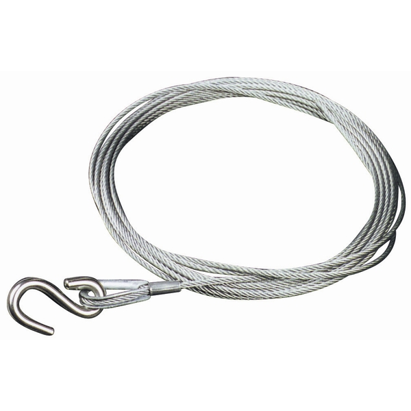 Trailer Winch Cable 4Mm X 4.5Mtr - 1060Kg