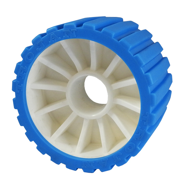 Trailer Wobble Roller WheelBlue (Each) Smart Marine