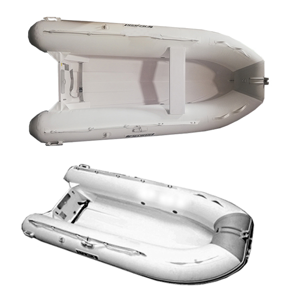 Sporting Goods Inflatable Single Dinghy Oar With Trim for Rowlock Pins