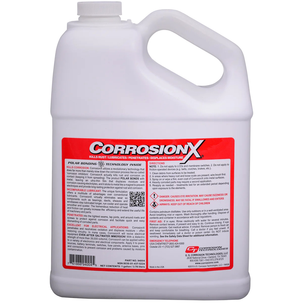 Anti Corrosion And Rust Aerosol (Red) 1 Gallon(3.78L