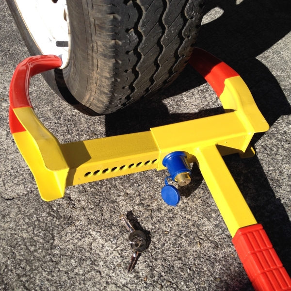 Anti-Theft Trailer / Vehicle Wheel Clamp Lock