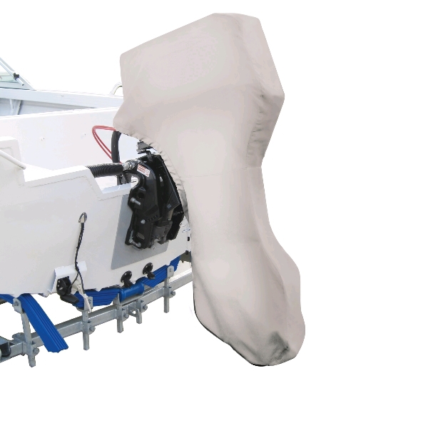 Ma0756 Full Outboard Motor Cover 40100Hp Grey Smart Marine