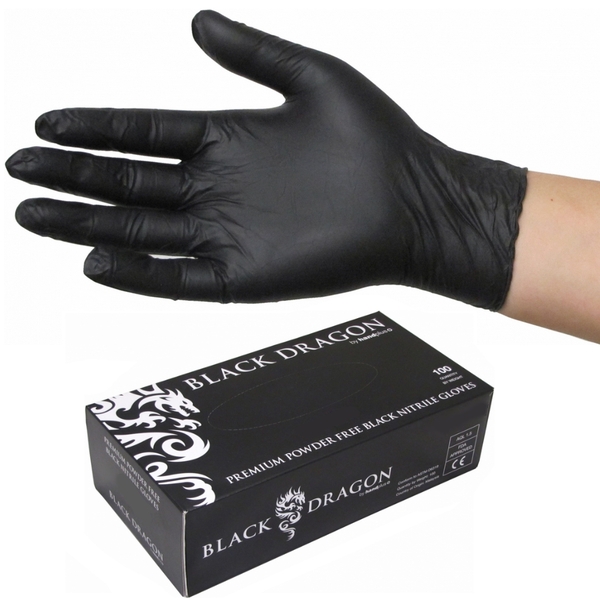 Nitrile Powder Free Disposable Glove Size 100-Pk Medium