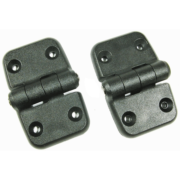 Hd Black Nylon Hinge 80 X 53 (Pair)