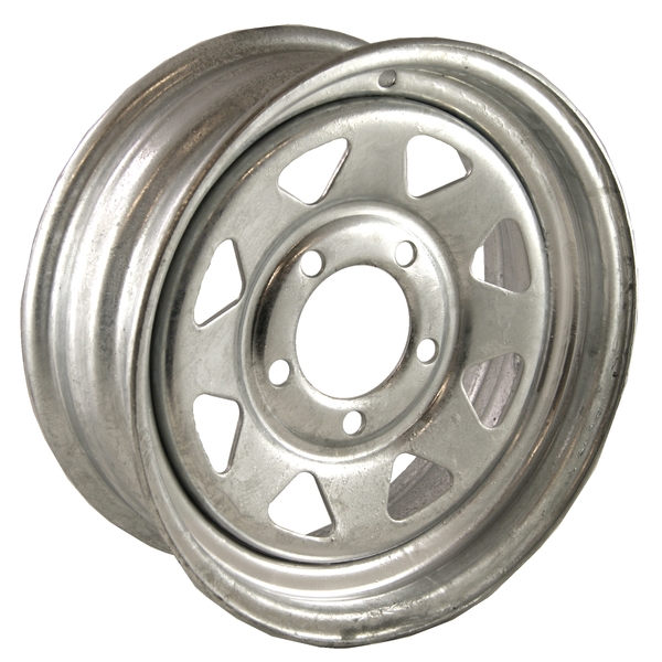 Galvanised 5 Stud Trailer Wheel Rim 13"
