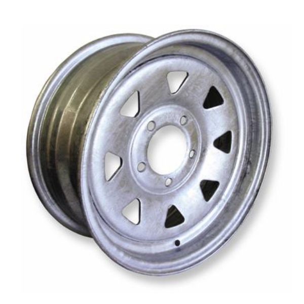 Galvanised 5-Stud Trailer Wheel Rim 14" 