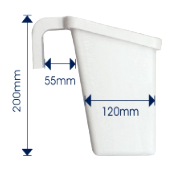 Gunwhale Mt Bait Bin (For Tinnies) W/Cupholder
