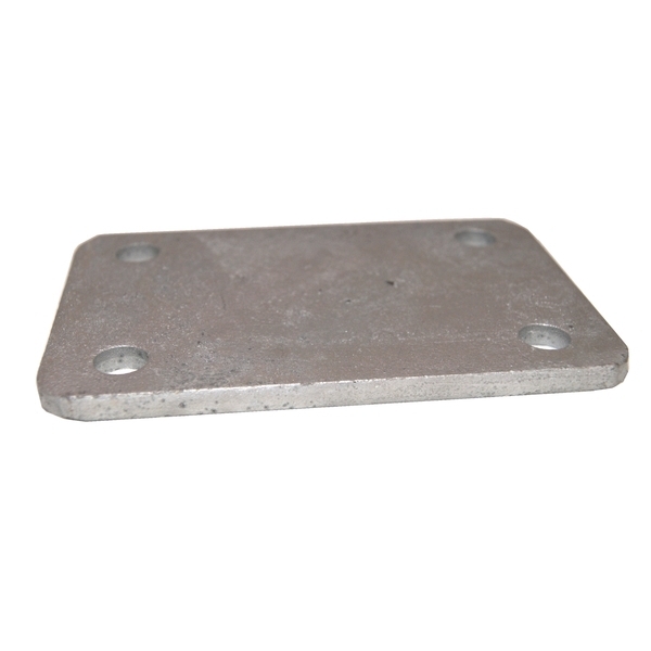 Trailer Wobble Roller Clamp Plate For 100Mm Chassis