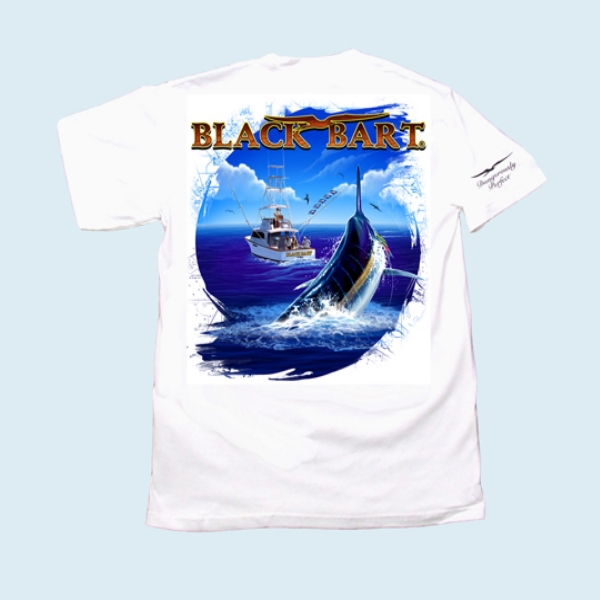 Meets Tutu Short Sleeve Game Fishing Shirt White Smart Marine