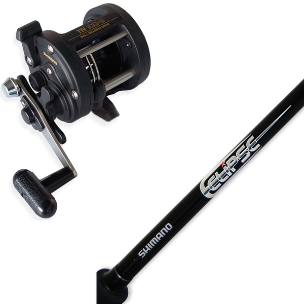 Tr200g / Eclipse 6' Rod / Reel Trout Troll Combo W/ Lead Line Smart