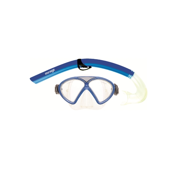 Comet Silitex Kids Mask And Snorkel Set Blue