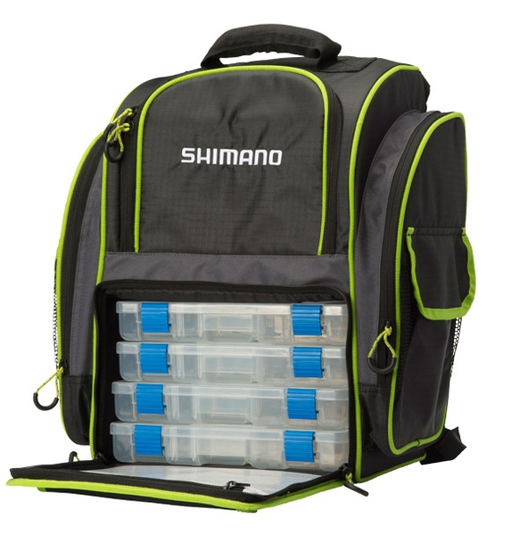 Lug1511 Backpack Tackle Bag Deluxe W/ 4 Tackle Trays Smart Marine