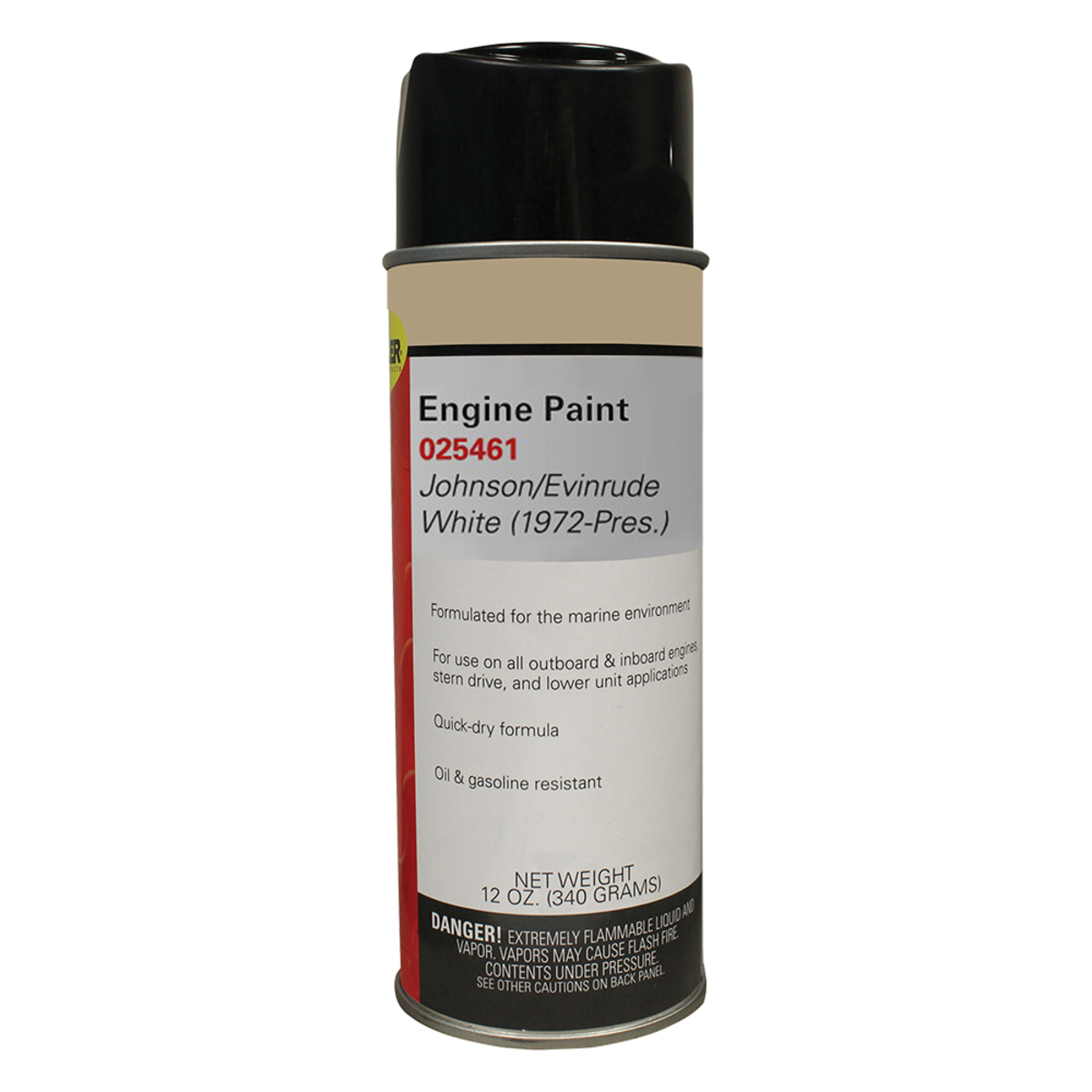 Engine Spray Paint 340G White (1972Present Incl. Etec + Johnson