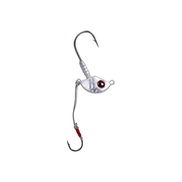 Catch Stingaz Jig Head 3/0 1/4Oz 1-Pk White Warrior