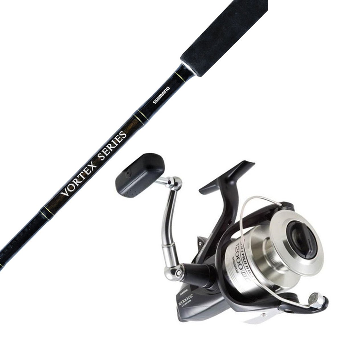 Shimano Btr 12000 Oc With Vortex 10-15Kg 10' Rock Rod