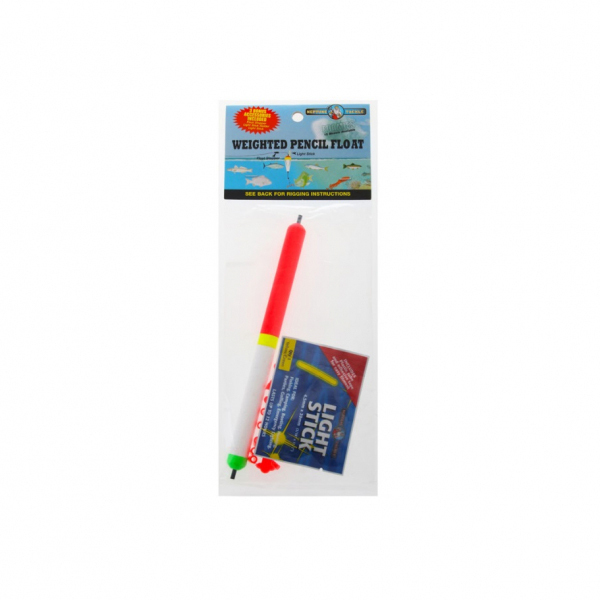 12Cm Weighted Pencil Fishing Line Float W/Light Stick