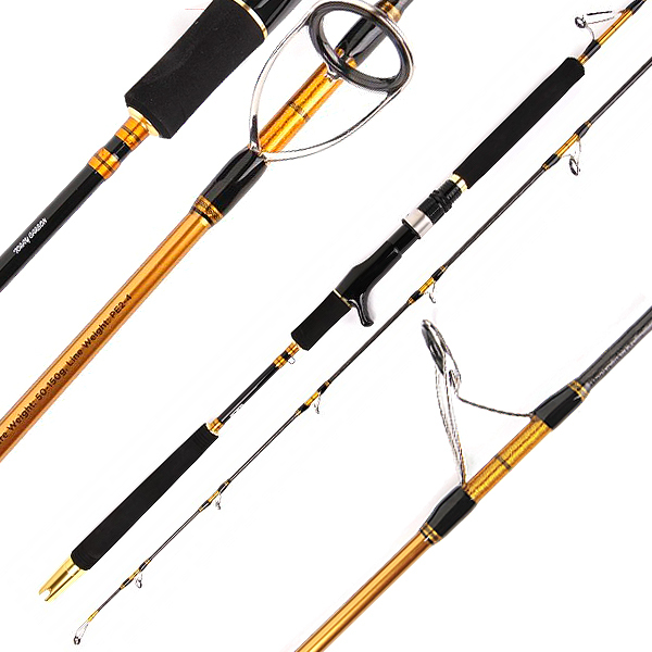 Jgx3000 Overhead Reel / Pro Series Acid Wrap 5'8" Rod 150G Jigging