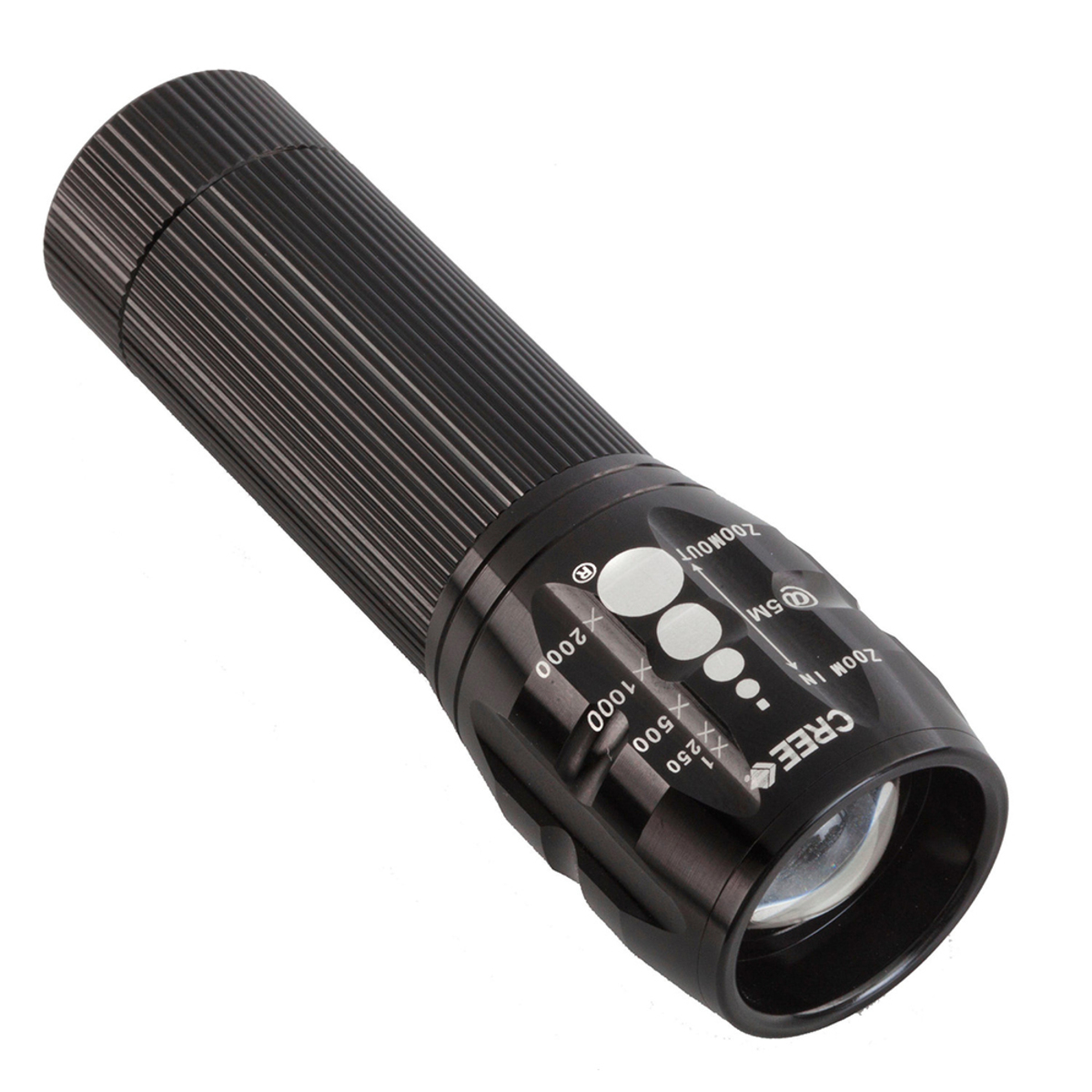 Led Mini Torch 3 Watt 180 Lumens Black Smart Marine