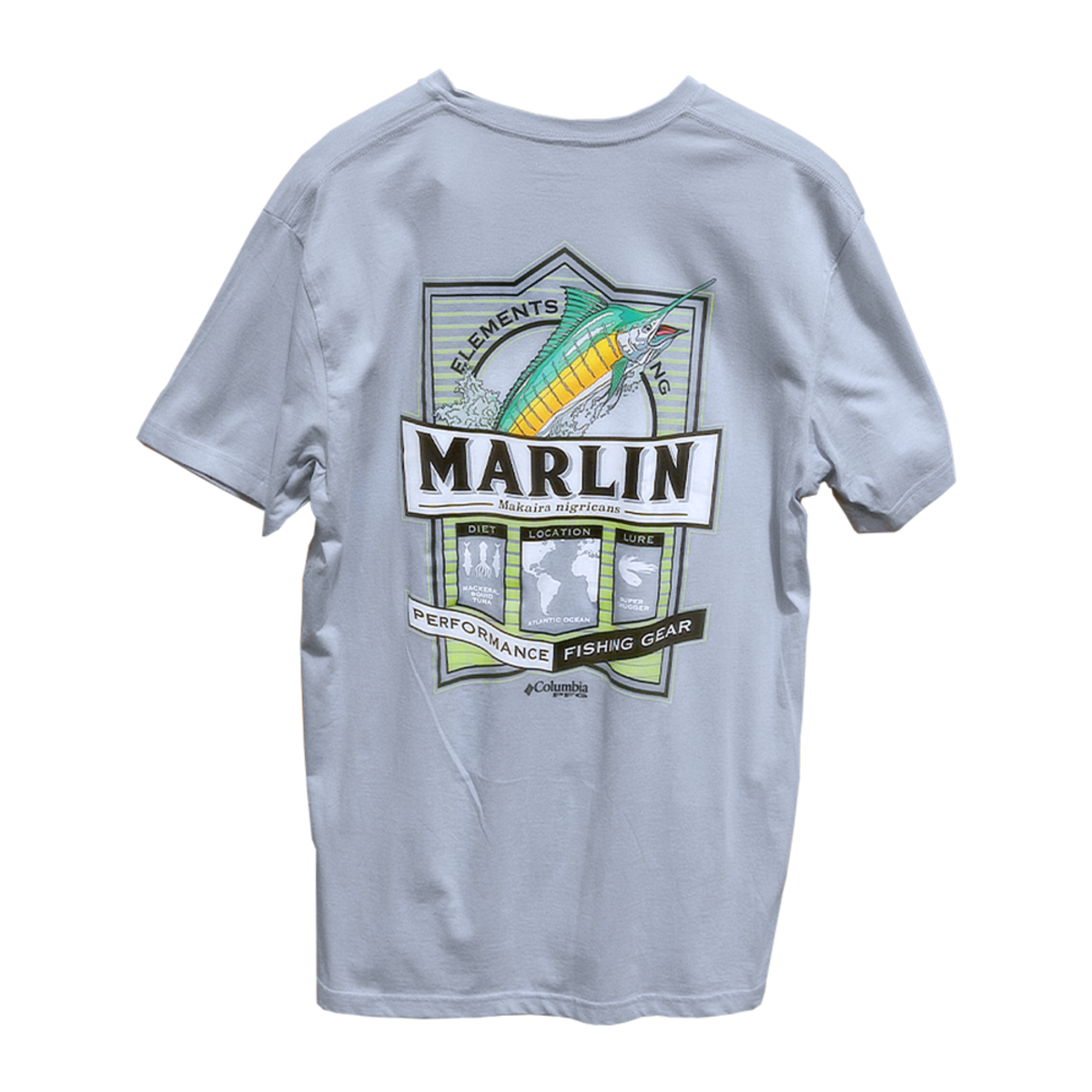 Columbia Tee Shirt S/S Light Blue 
