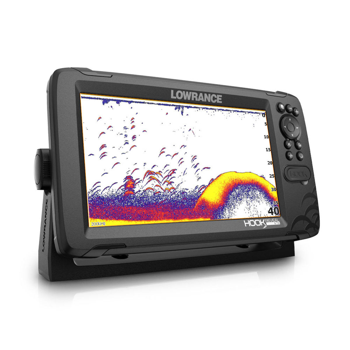 Hook Reveal 9" Tripleshot Transducer Fishfinder / Chartplotter Combo