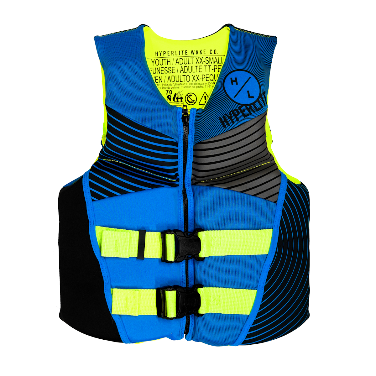 Reel Life Clothing Neoprene Youth Boys/Adult Xxs Ski Buoyancy Vest