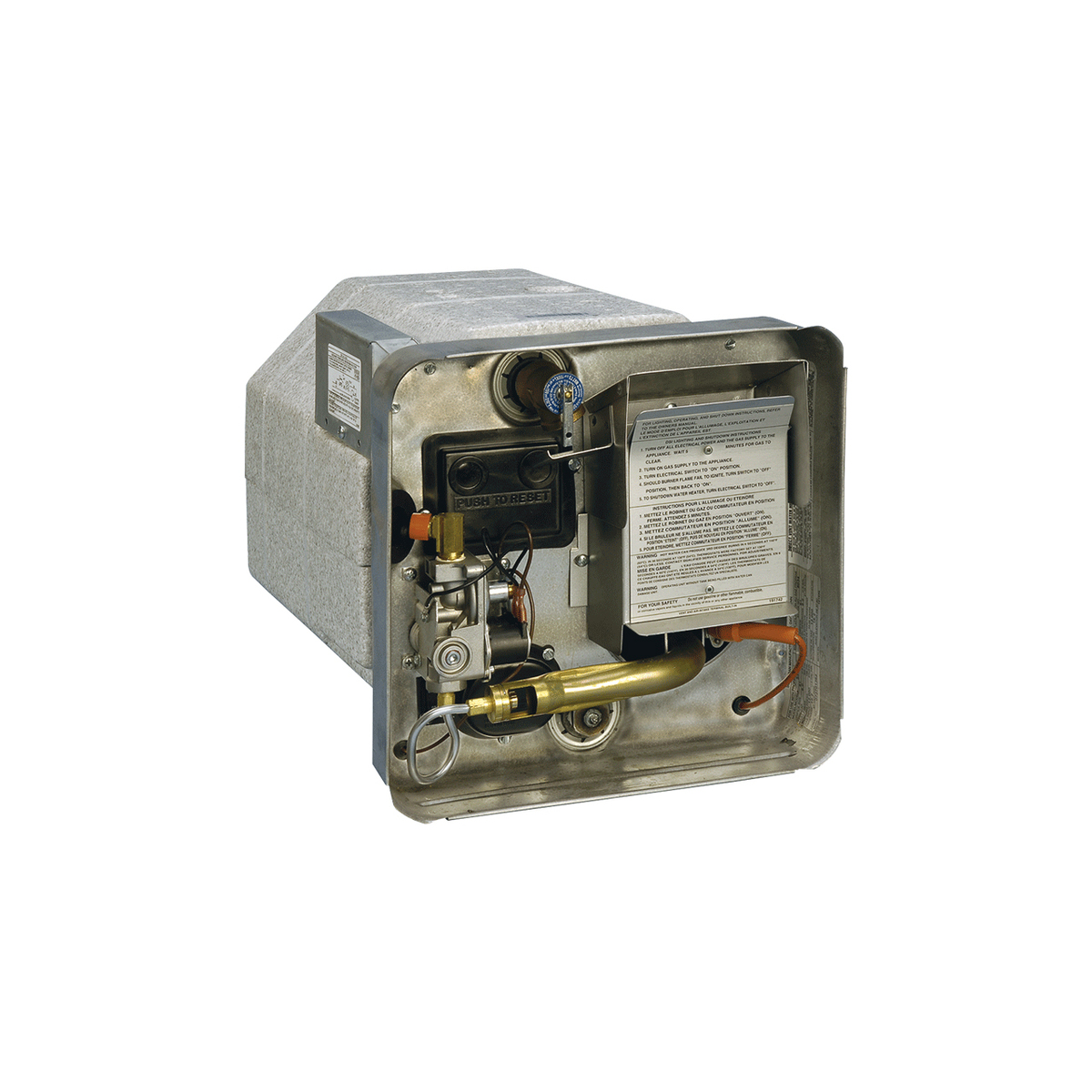 Sw6dra Hot Water System Capacity Lpg Only Smart Marine