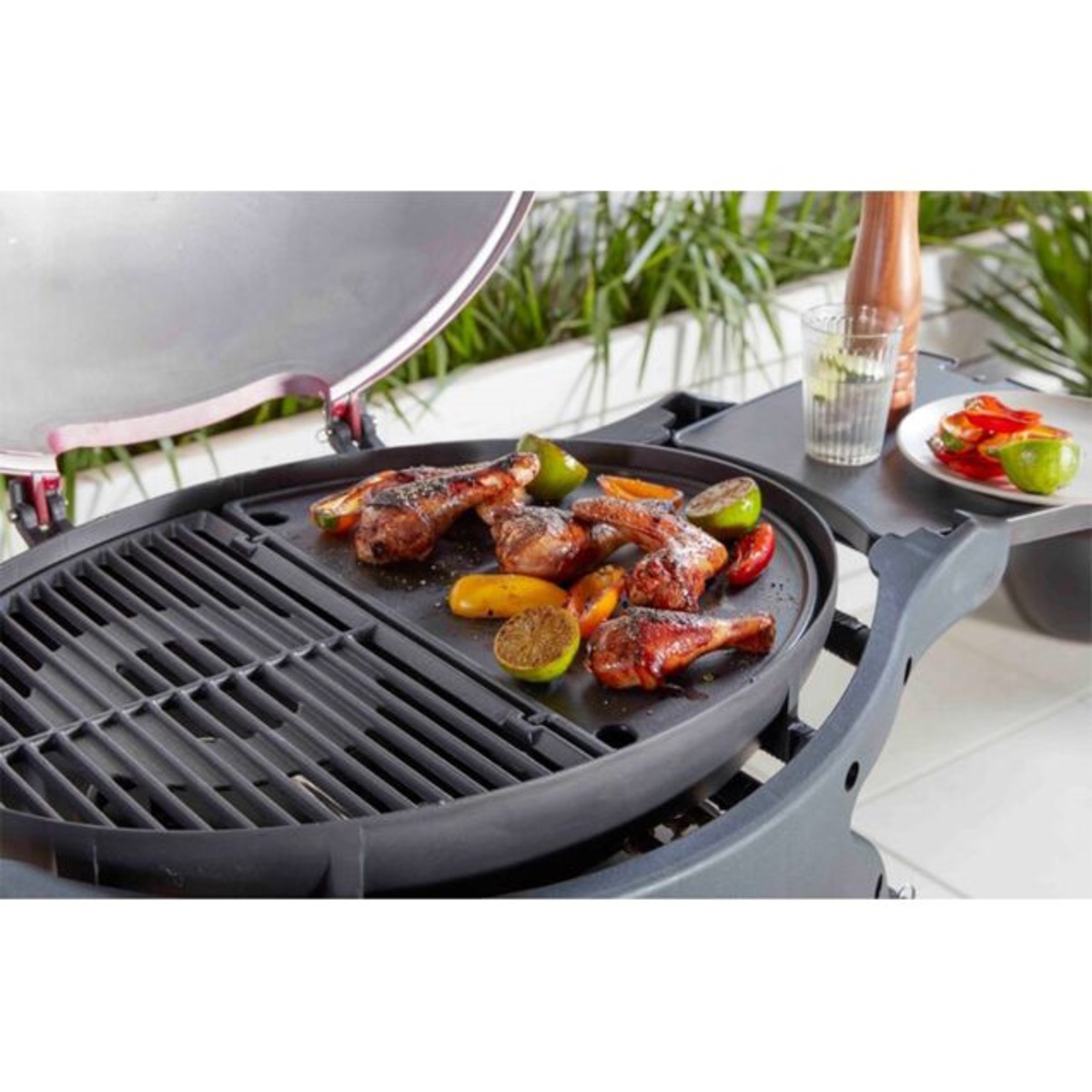 Ziggy Bbq Reversible Half Hotplate Classic Twin Burner Smart Marine
