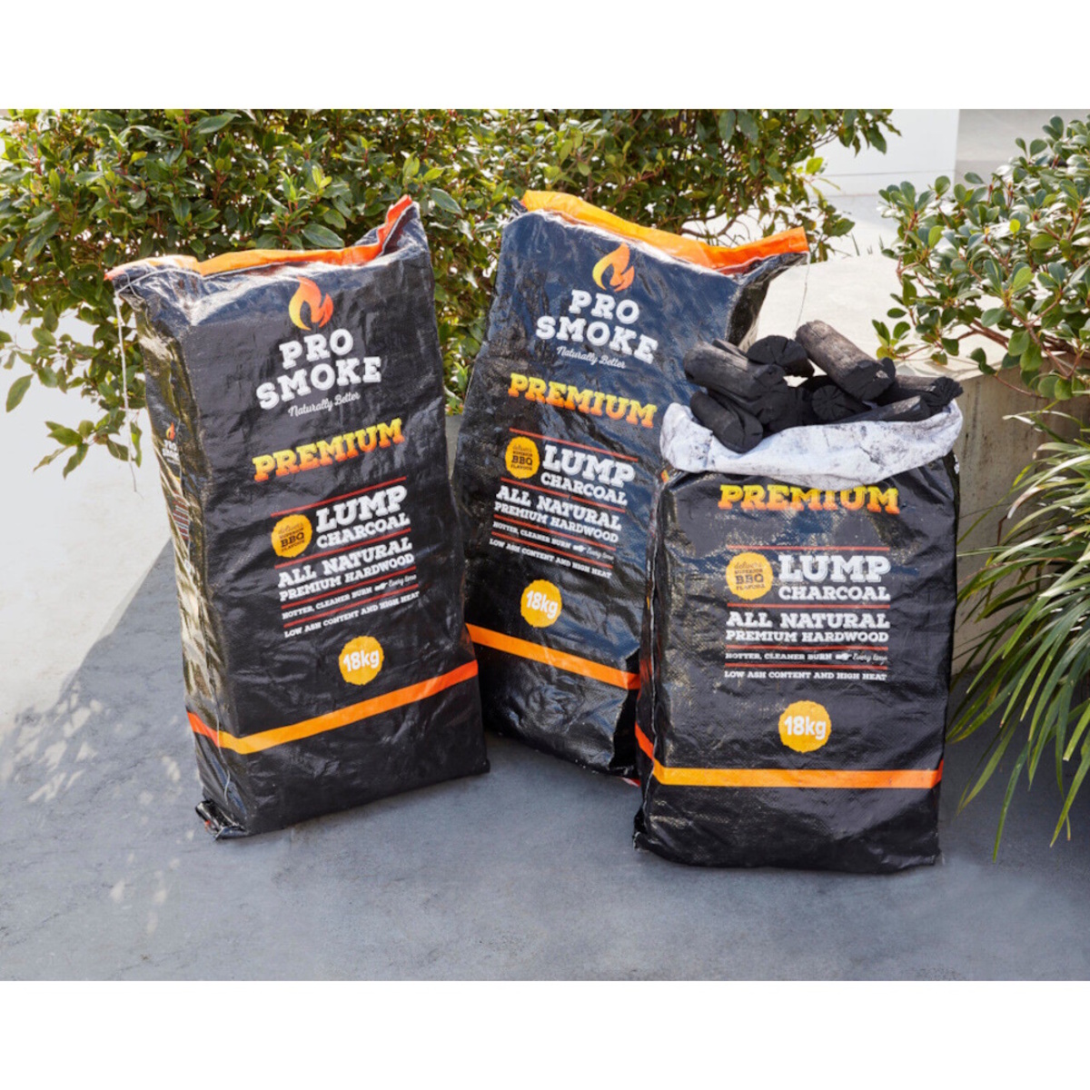 Charcoal Bbq Fuel Prosmoke Mangrove Lump 18Kg Smart Marine