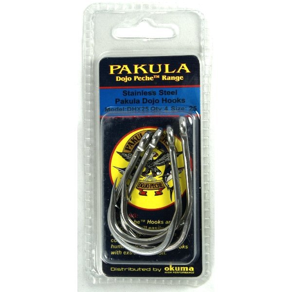 Dojo Peche Game Hook - Size 9/0 - 25Mm - 4 Pack