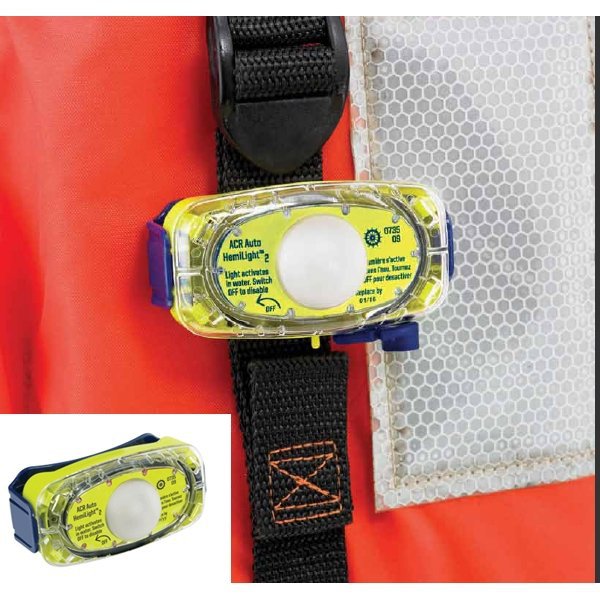 Hemi 3 Automatic Led Strobe Lifejacket Light - Water Activated | Smart ...